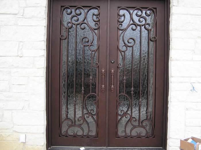 Wrought Iron Entry Door Grills manufacturer in Houston, TX