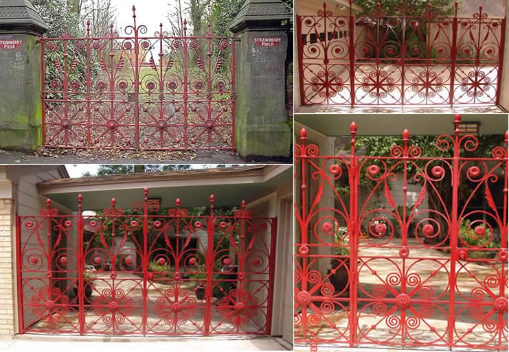 Wrought Iron Driveway Gates fabricator, manufacturer Houston