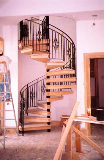 Wrought Iron Spiral Staircases in Houston, TX