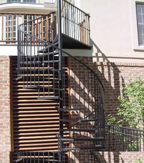 Wrought Iron Spiral Staircase manufacturer in Houston, TX